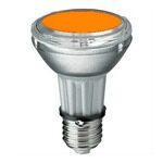 Лампа            HIT-PAR 20 35W  or  E27 35W 95V 0,5 A   8500cd  6000h   u360  оранжевая BLV